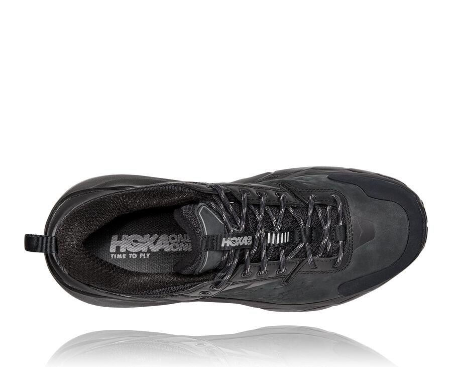 Hoka One One Kaha Låga Gore-Tex Trailskor Herr - Svarta - XWIUO-6859